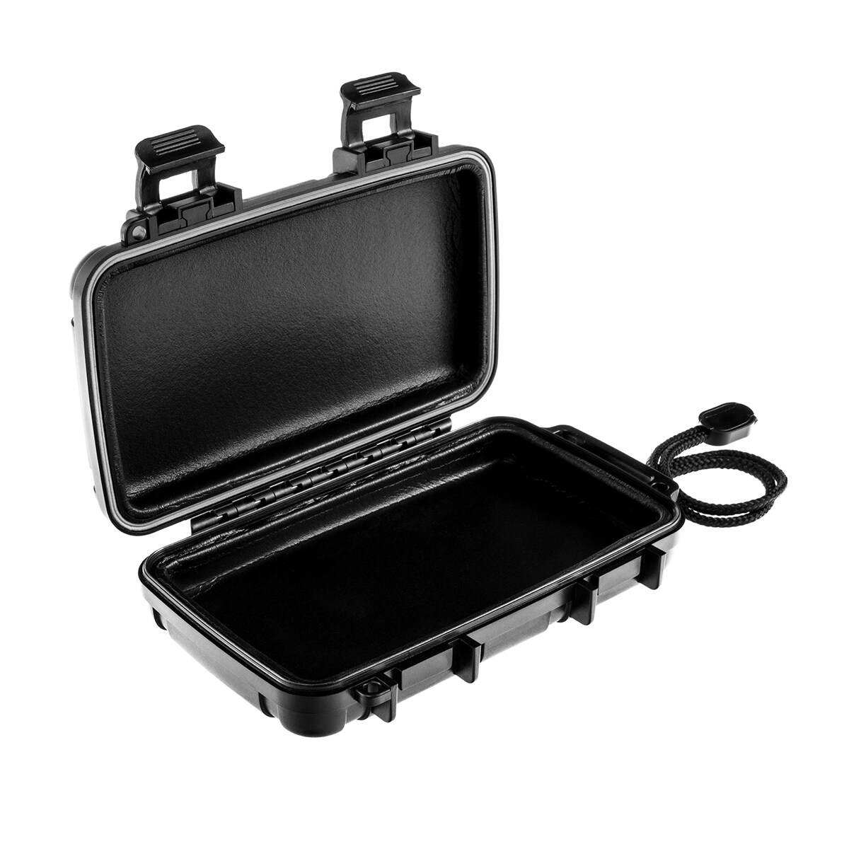 Trusă impermeabilă Mil-Tec 186x120x42 mm - Neagră