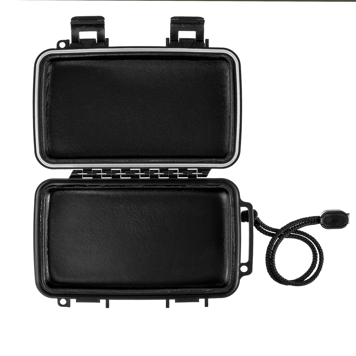 Trusă impermeabilă Mil-Tec 186x120x42 mm - Neagră