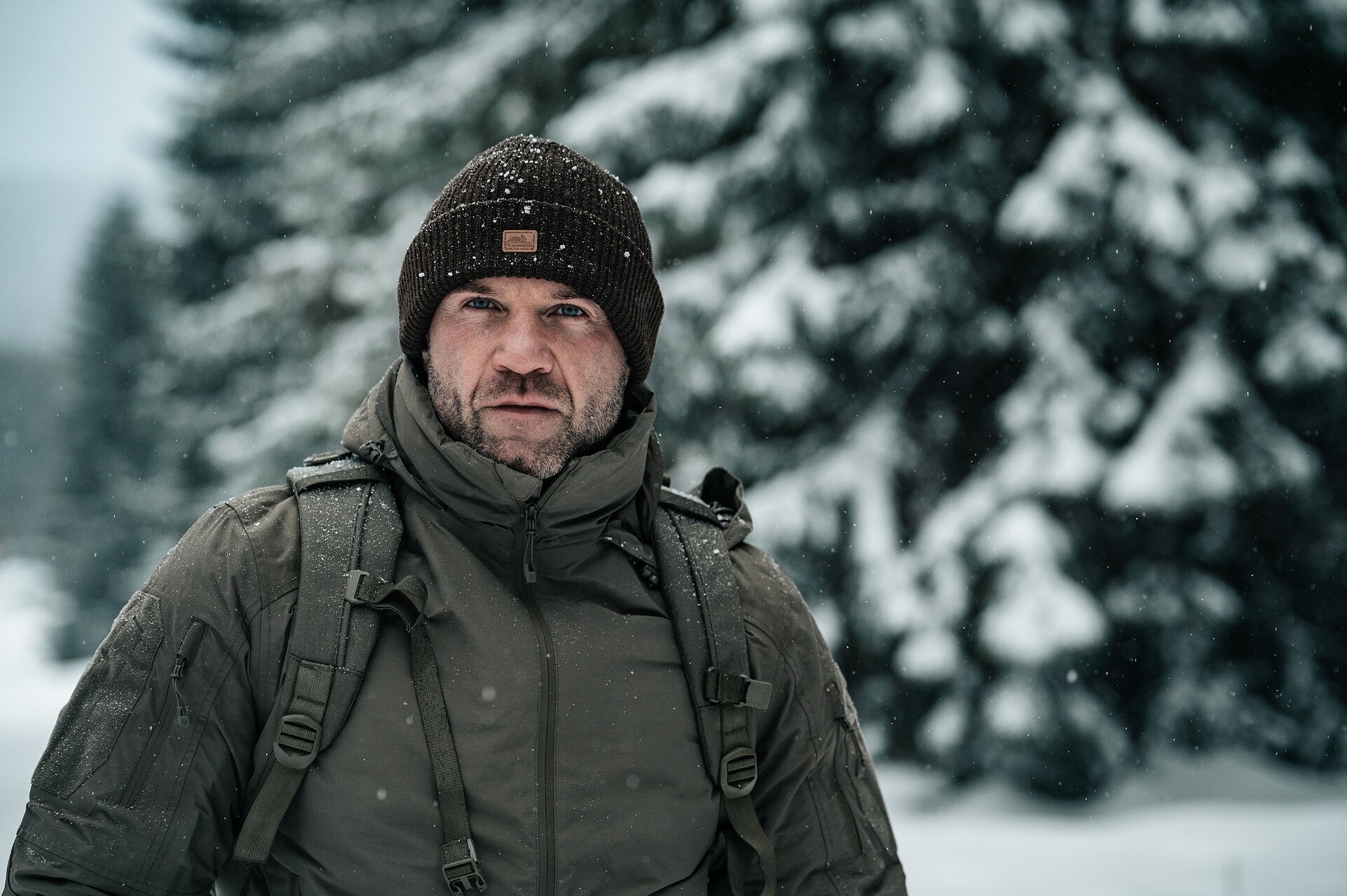 Căciulă Helikon Merino Wanderer - Earth Brown