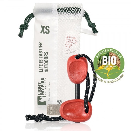 Kit pentru aprinderea focului Light My Fire FireSteel 2.0 BioScout - Red