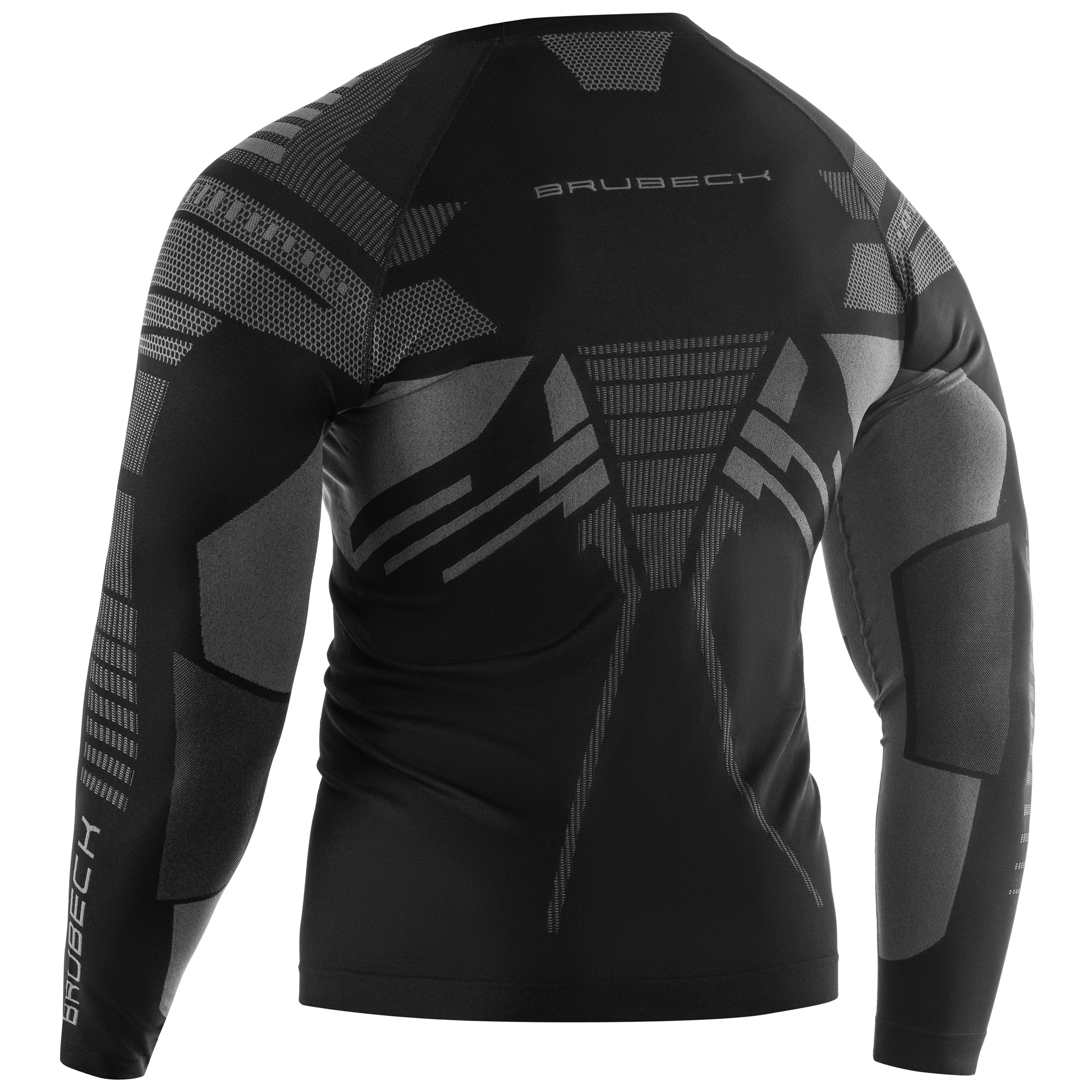Bluză termoactivă Brubeck Dry Long Sleeve - Negru/Grafit