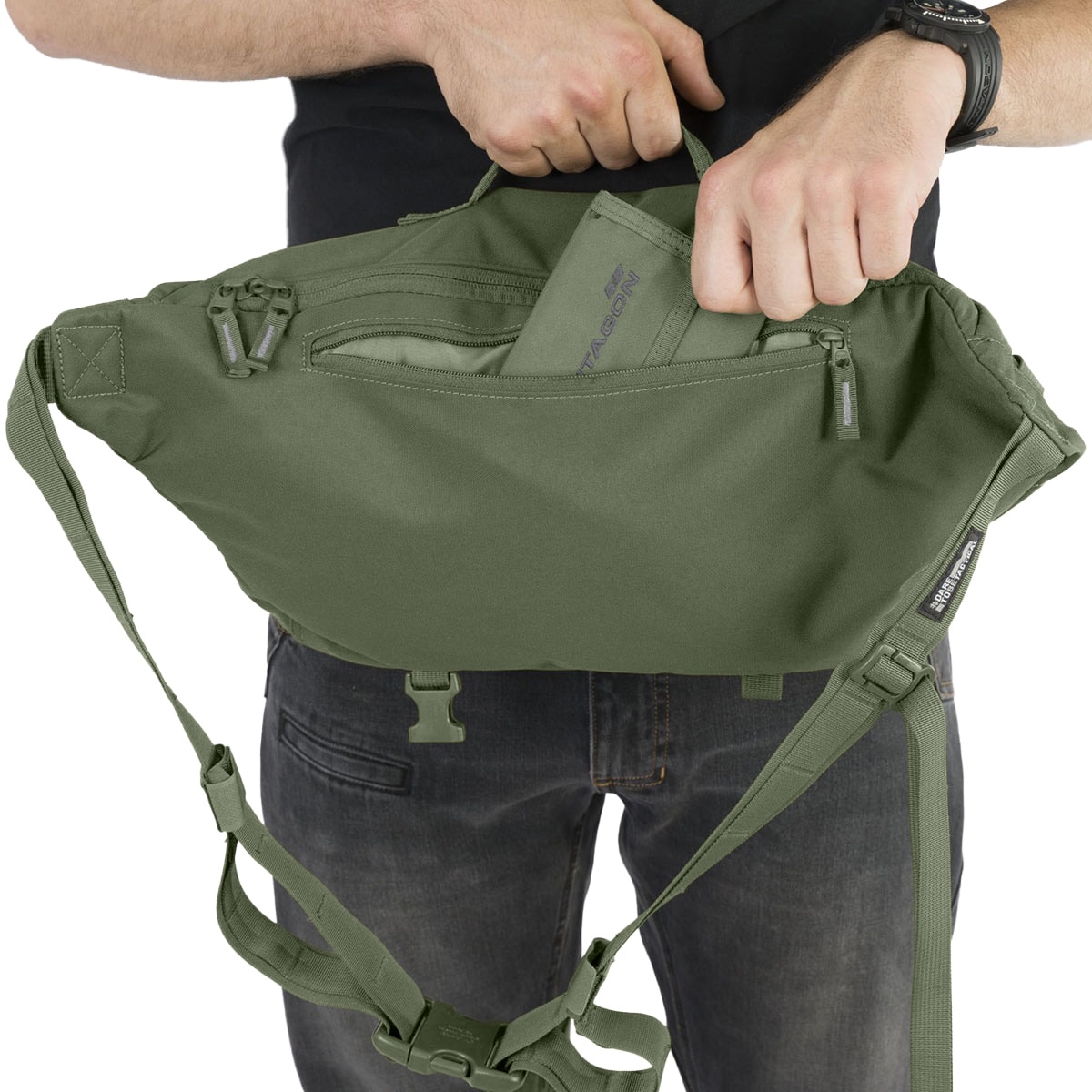 Geantă de umăr Pentagon Telamon Bag 8,5 l - Coyote