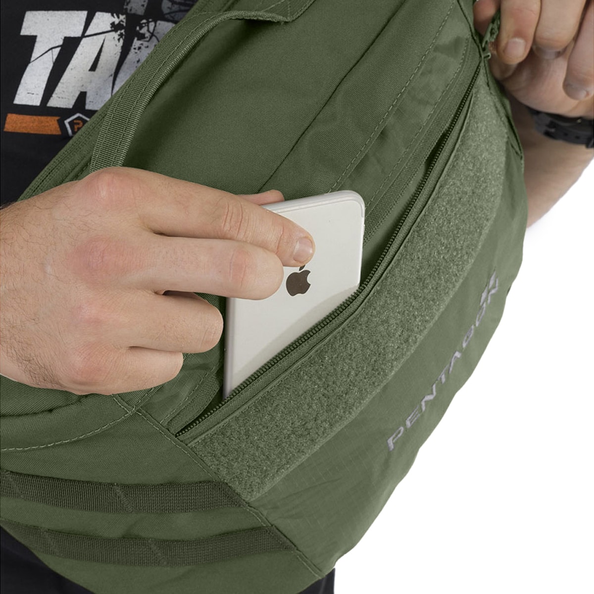 Geantă de umăr Pentagon Telamon Bag 8,5 l - Olive