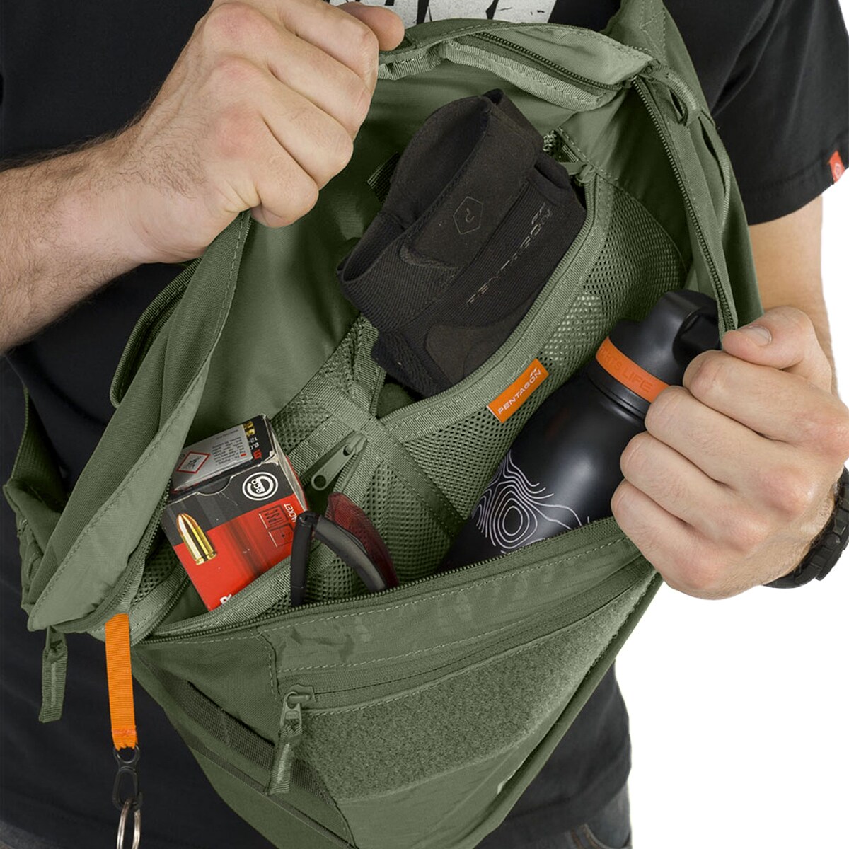 Geantă de umăr Pentagon Telamon Bag 8,5 l - Olive