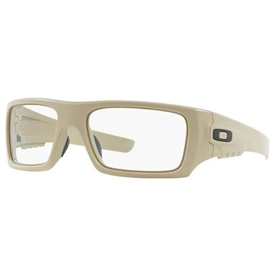 Ochelari tactici Oakley Det Cord - Matte Desert Tan Clear