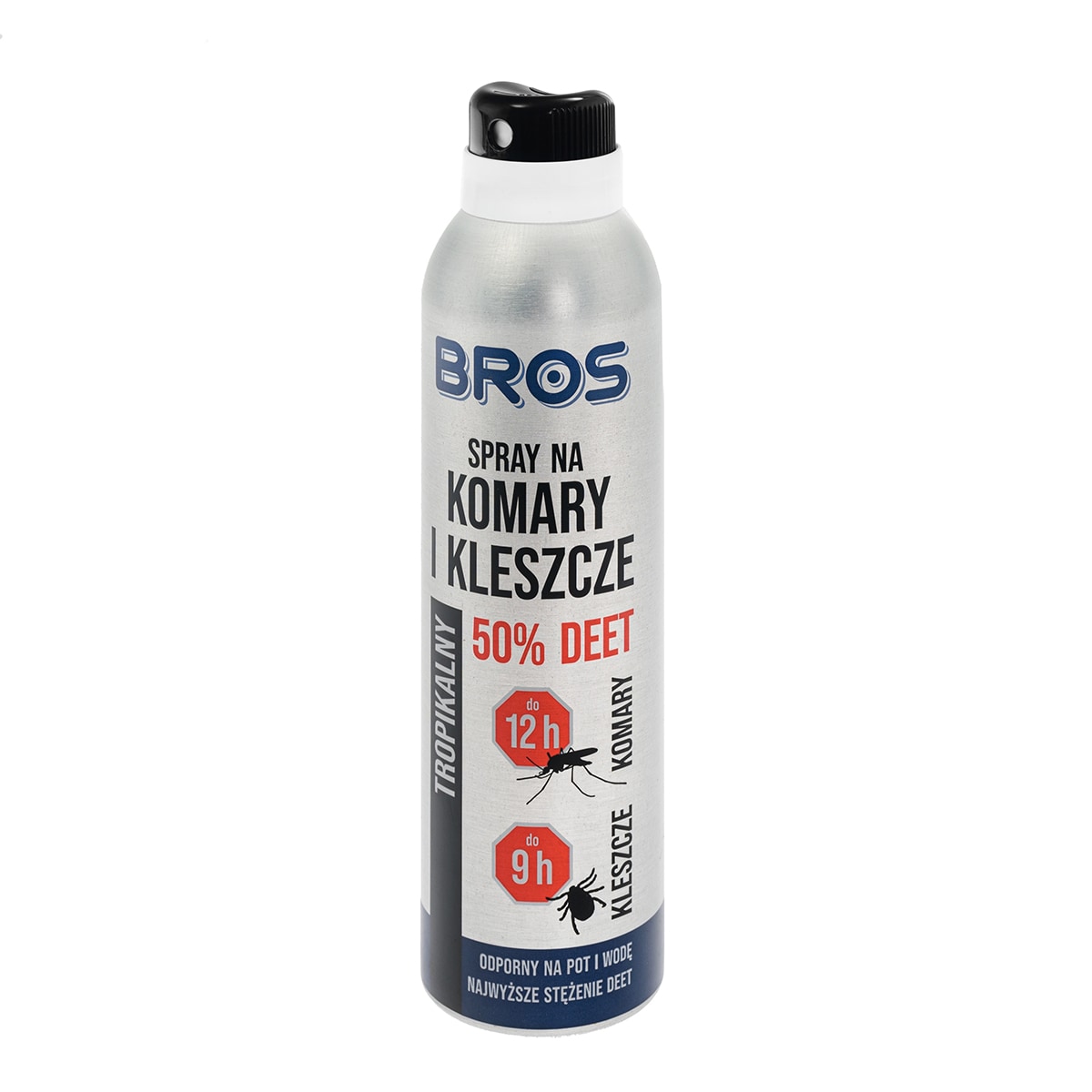 Spray tropical Bros împotriva țânțarilor și a căpușelor 50% DEET - 180 ml