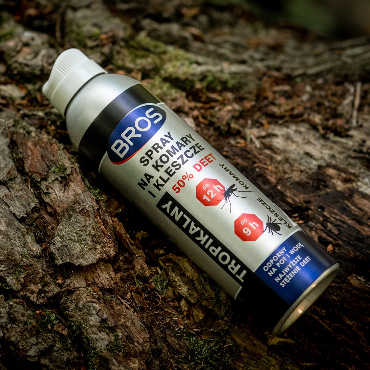 Spray tropical Bros împotriva țânțarilor și a căpușelor 50% DEET - 180 ml
