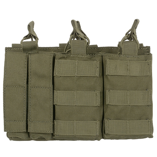 Husă triplă 8Fields pentru încărcătoare 7,62 mm/9 mm - olive