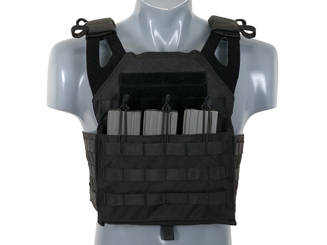 Vestă tactică 8Fields Jump Plate Carrier Cummerbund - Black