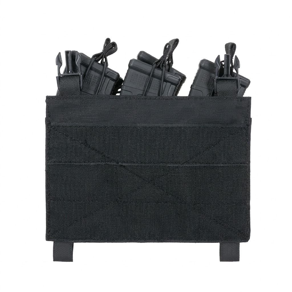 Husă triplă 8Fields Buckle Up pentru încărcătoare 9mm - Black