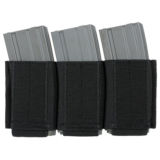Husă triplă 8Fields pentru încărcătoare M4/M16 - black