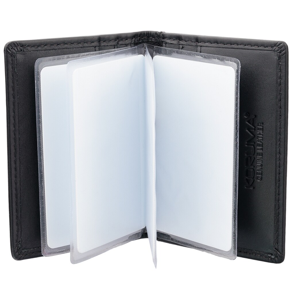 Husă de protecție din piele RFID Stop Koruma pentru card de plată cu album