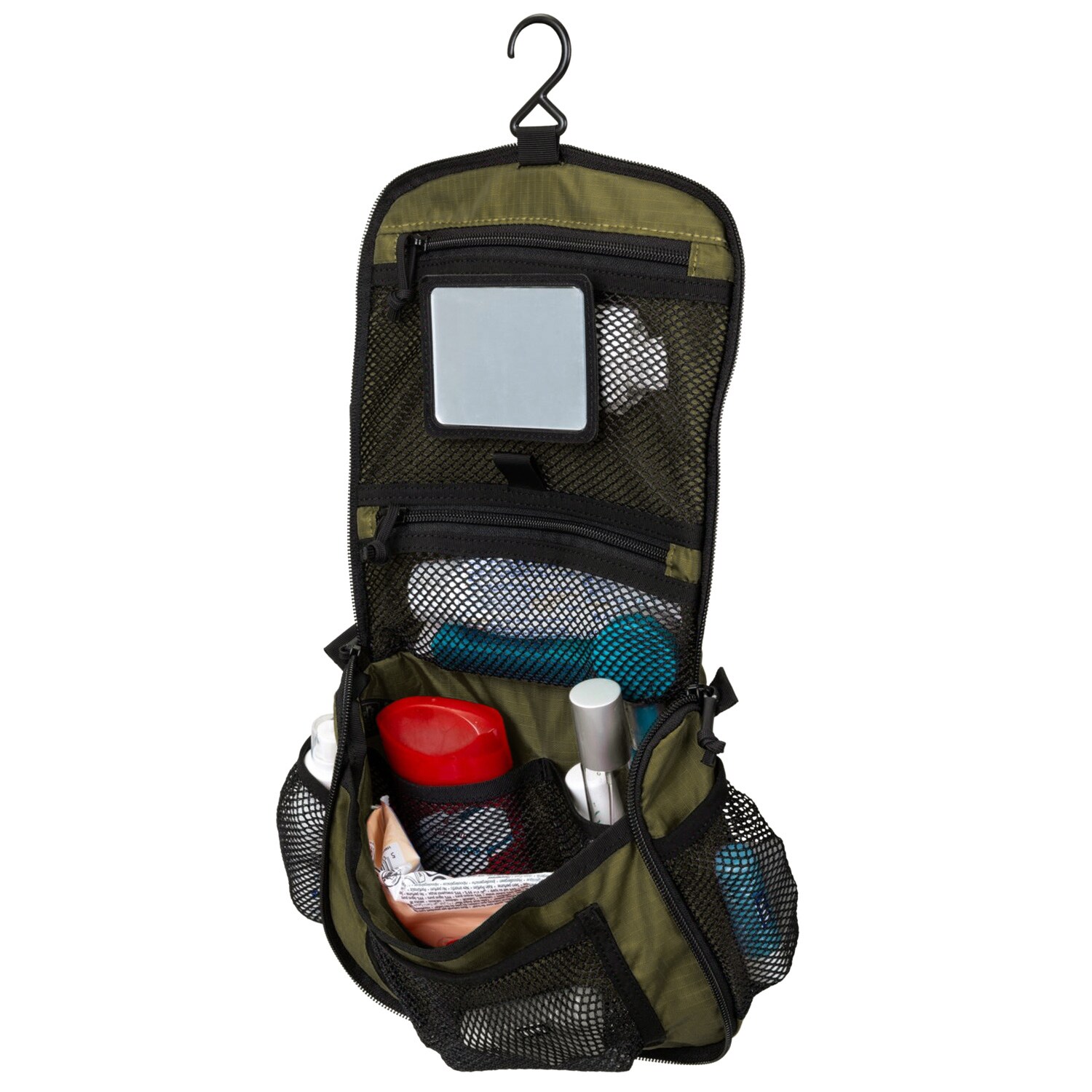 Borsetă cosmetică Helikon-Tex Travel Toiletry Bag - Olive Green/Black