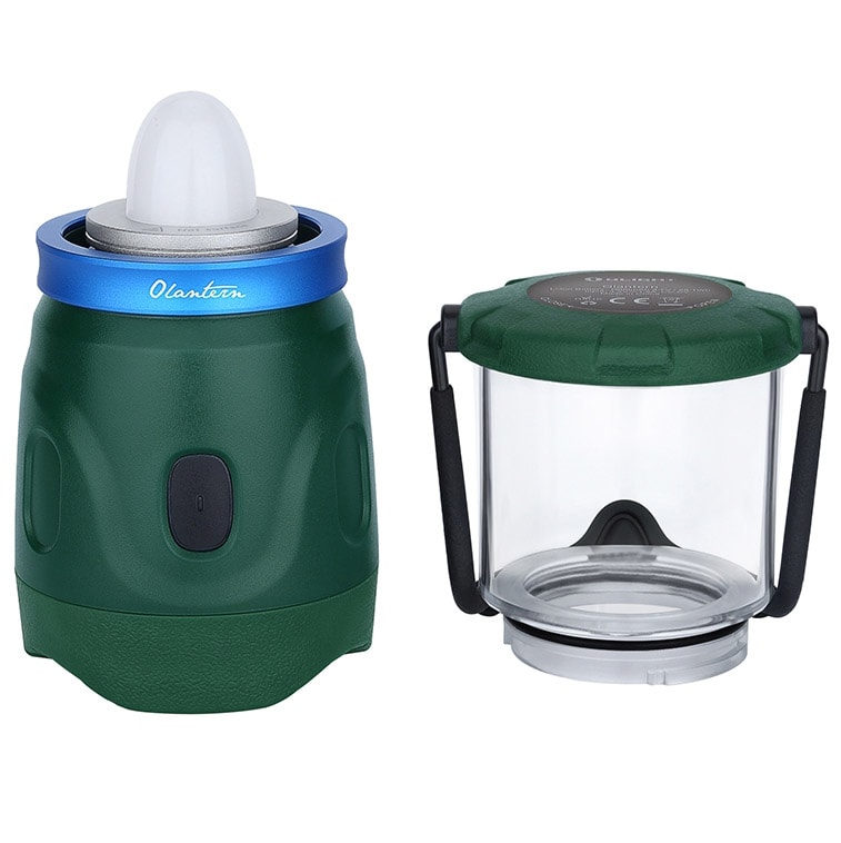 Lampă pentru camping Olight Olantern Moss Green - 360 lumeni