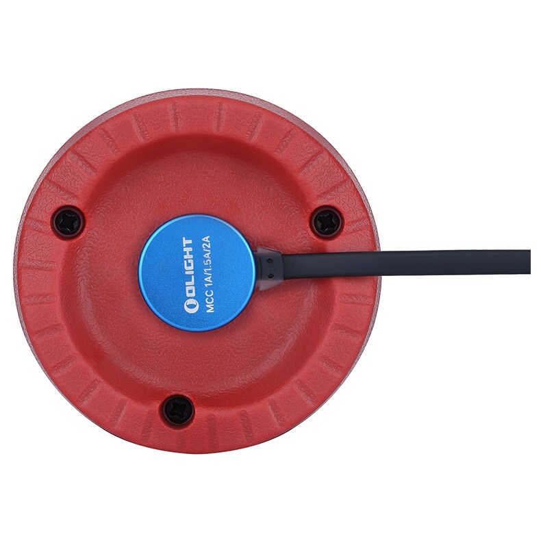 Lampă pentru camping Olight Olantern Wine Red - 360 lumeni