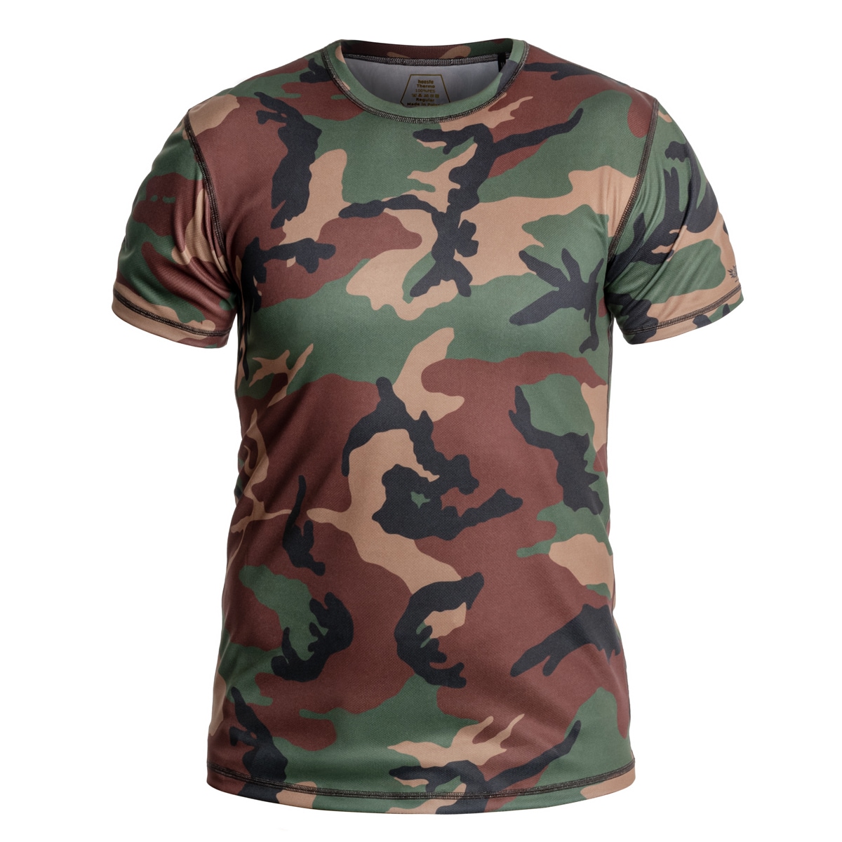 Tricou termoactiv Haasta Coolmax - US Woodland