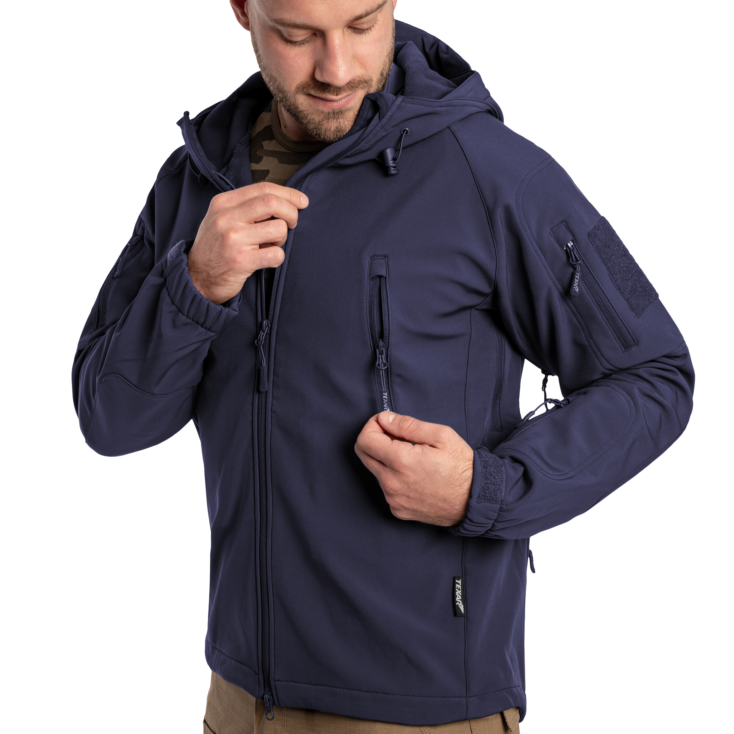 Geacă Texar Softshell Falcon - Navy Blue