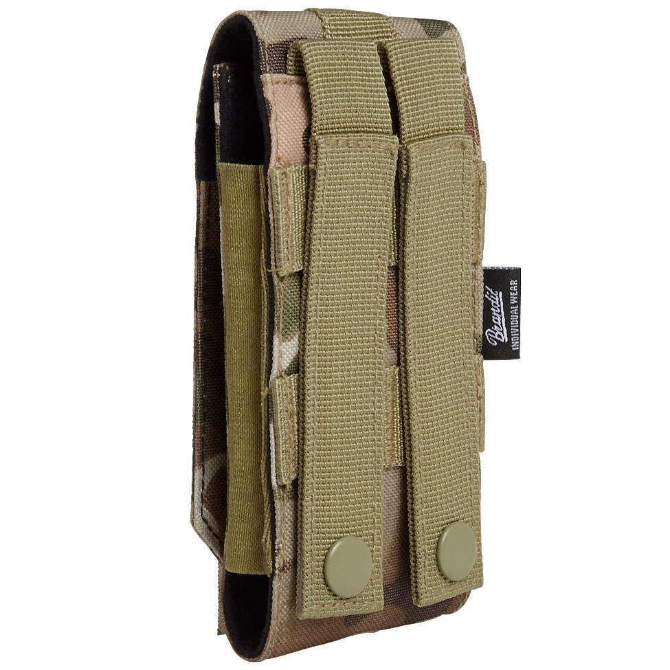 Etui pentru telefon Brandit Molle Phone Pouch Large - Tactical Camo