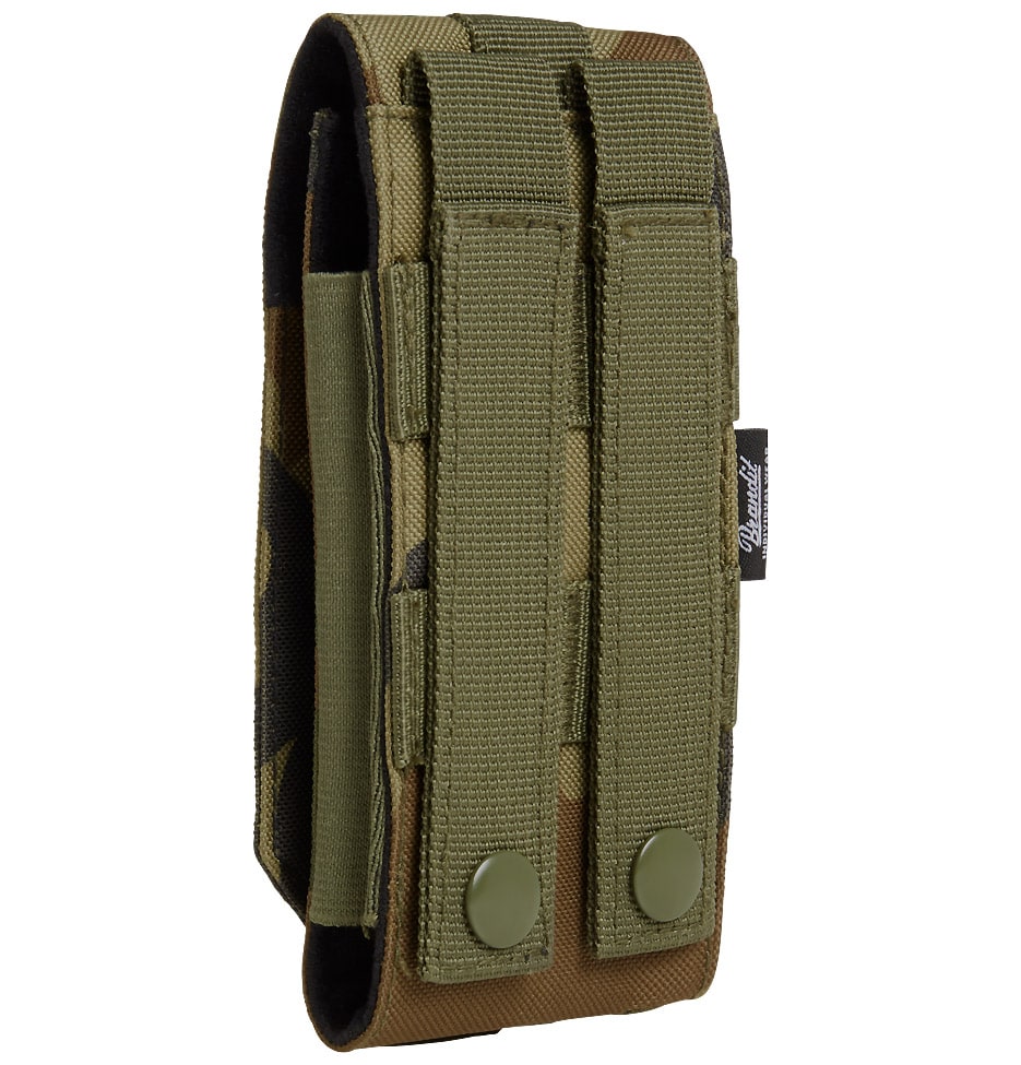Etui pentru telefon Brandit Molle Phone Pouch Large - Woodland