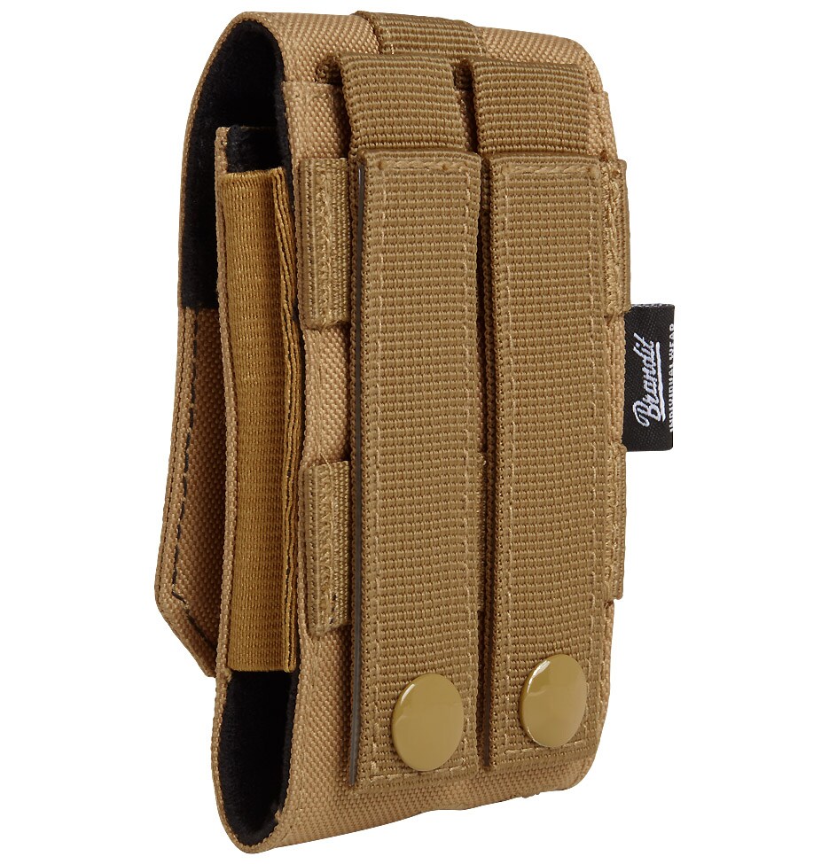 Etui pentru telefon Brandit Molle Phone Pouch Medium - Coyote