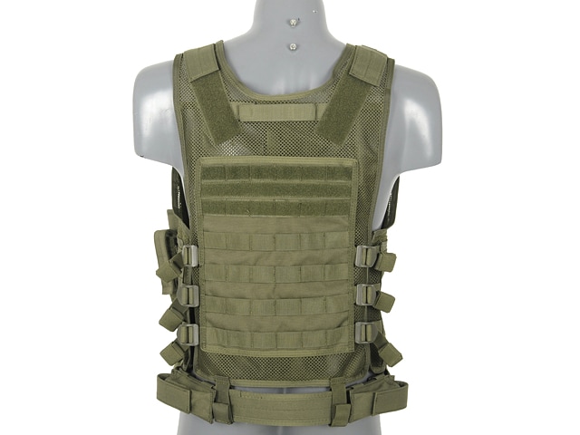 Vestă tactică 8Fields Light MOLLE - Olive