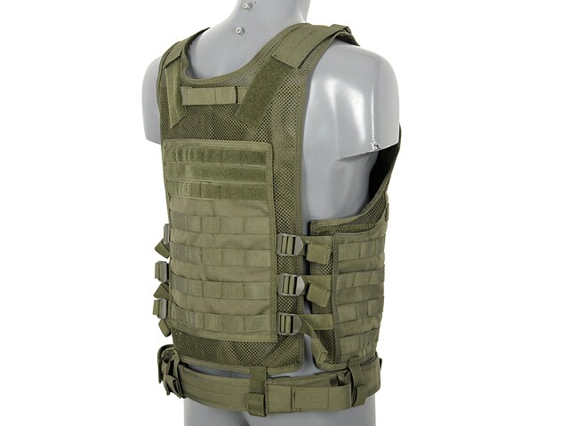 Vestă tactică 8Fields Light MOLLE - Olive