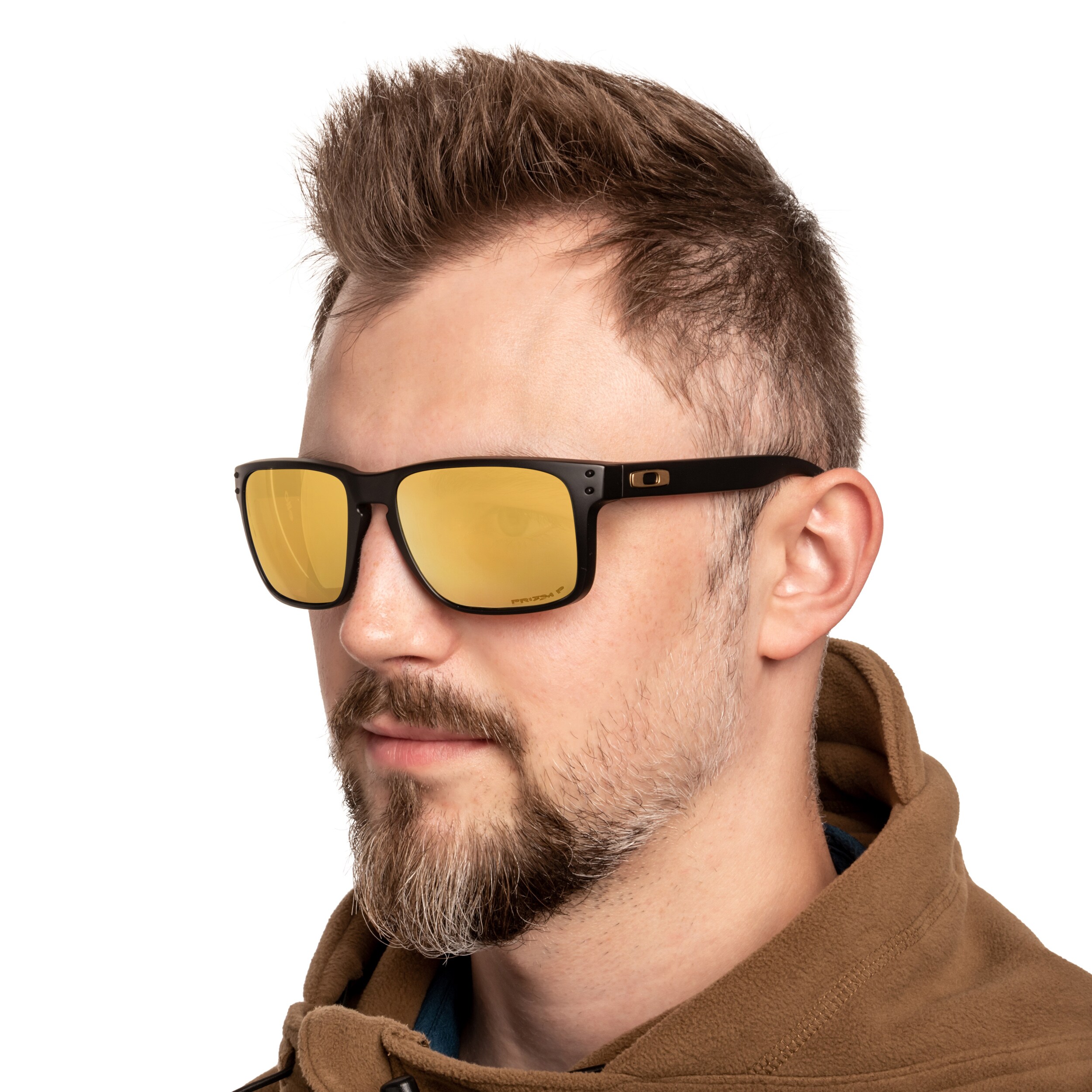 Ochelari de soare Oakley Holbrook XL - Matte Black Frame/Prizm 24K Polarized Lenses