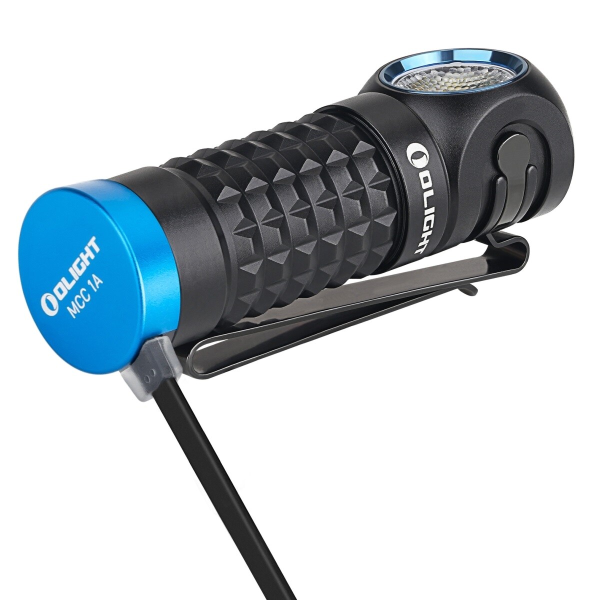 Lanternă unghiulară Olight Perun Mini cu bandă pentru cap- 1000 lumeni