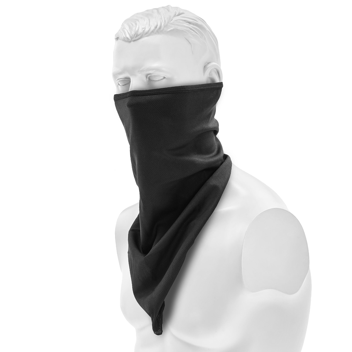 Eșarfă de protecție Mil-Tec Face Scarf - Black