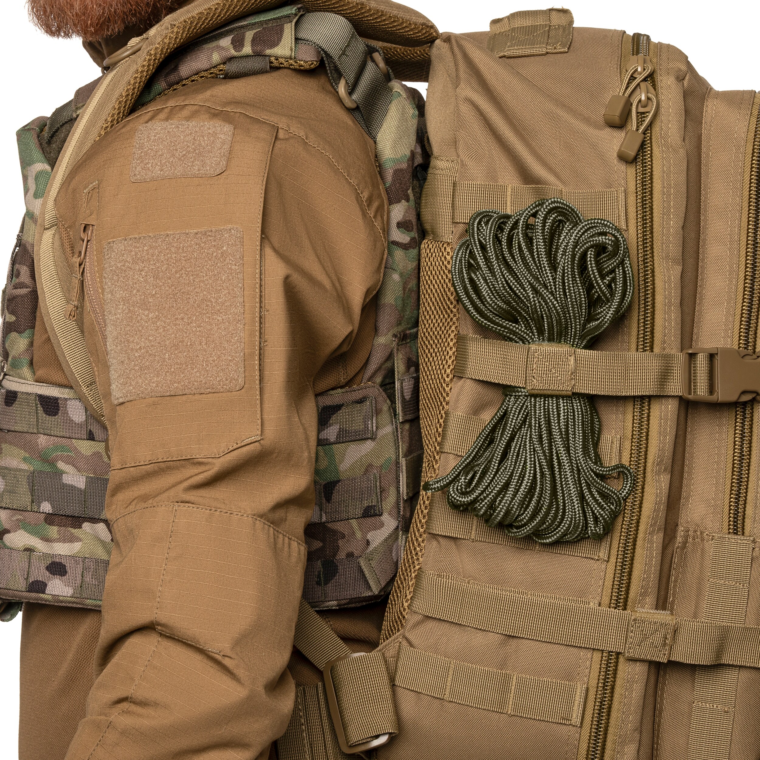 Frânghie Mil-Tec Commando 5 mm x 15 m - Olive