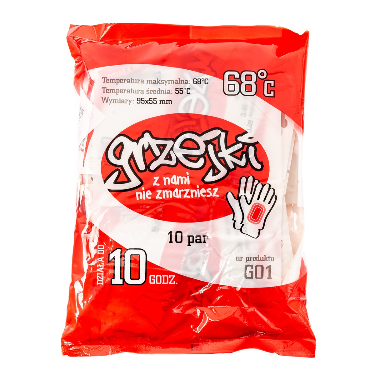 Încălzitor chimic pentru mâini Grzejki - 10 pereche