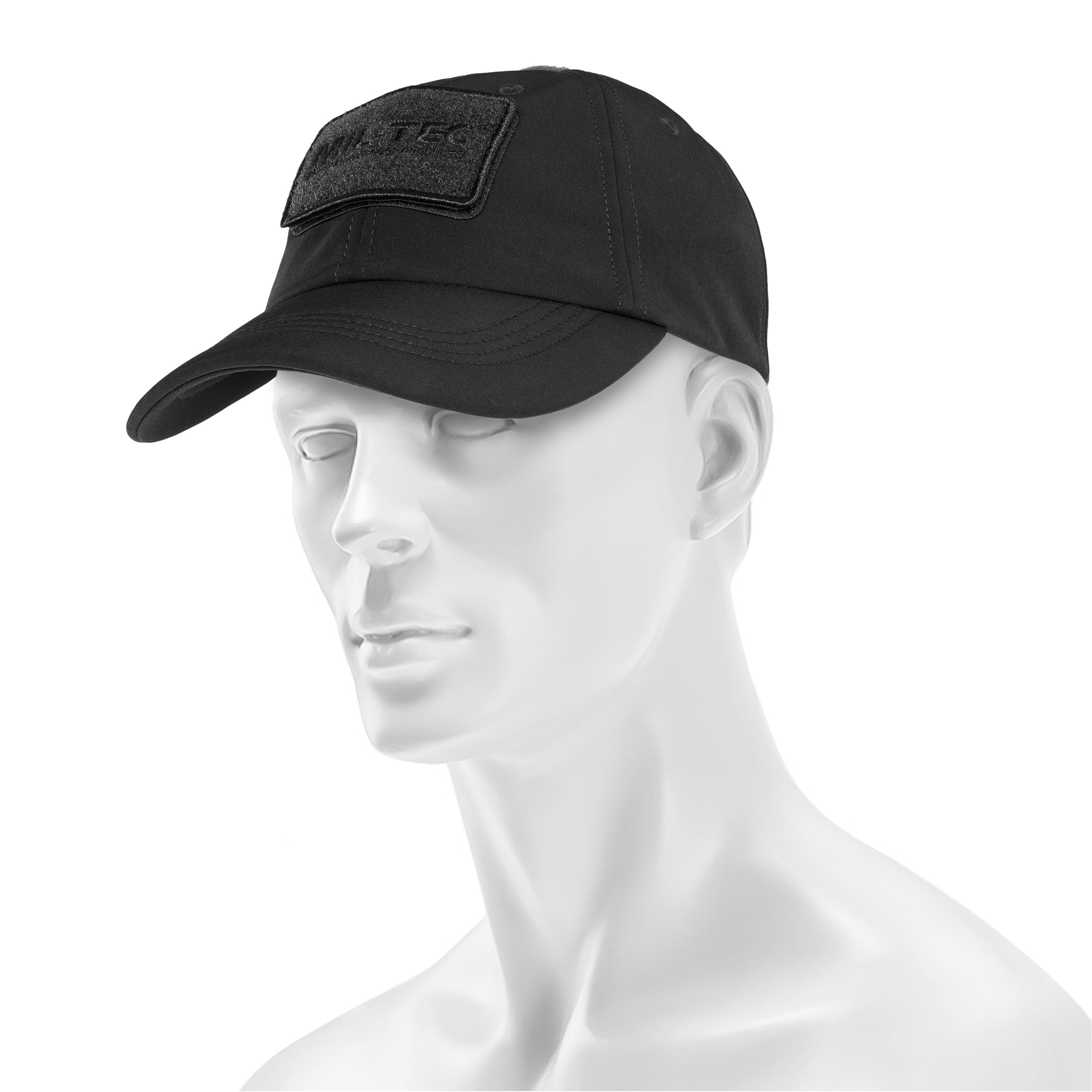 Căciulă Mil-Tec SoftShell Baseball Cap - Black
