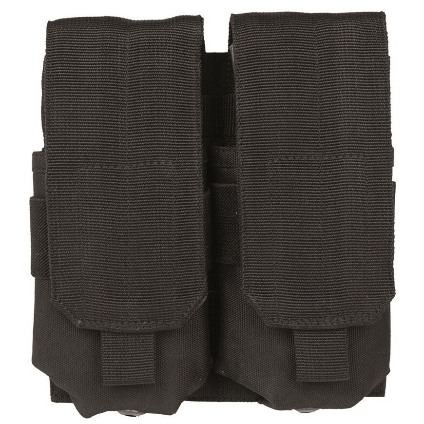 Husă Mil-Tec pentru 2 încărcătoare - Neagră