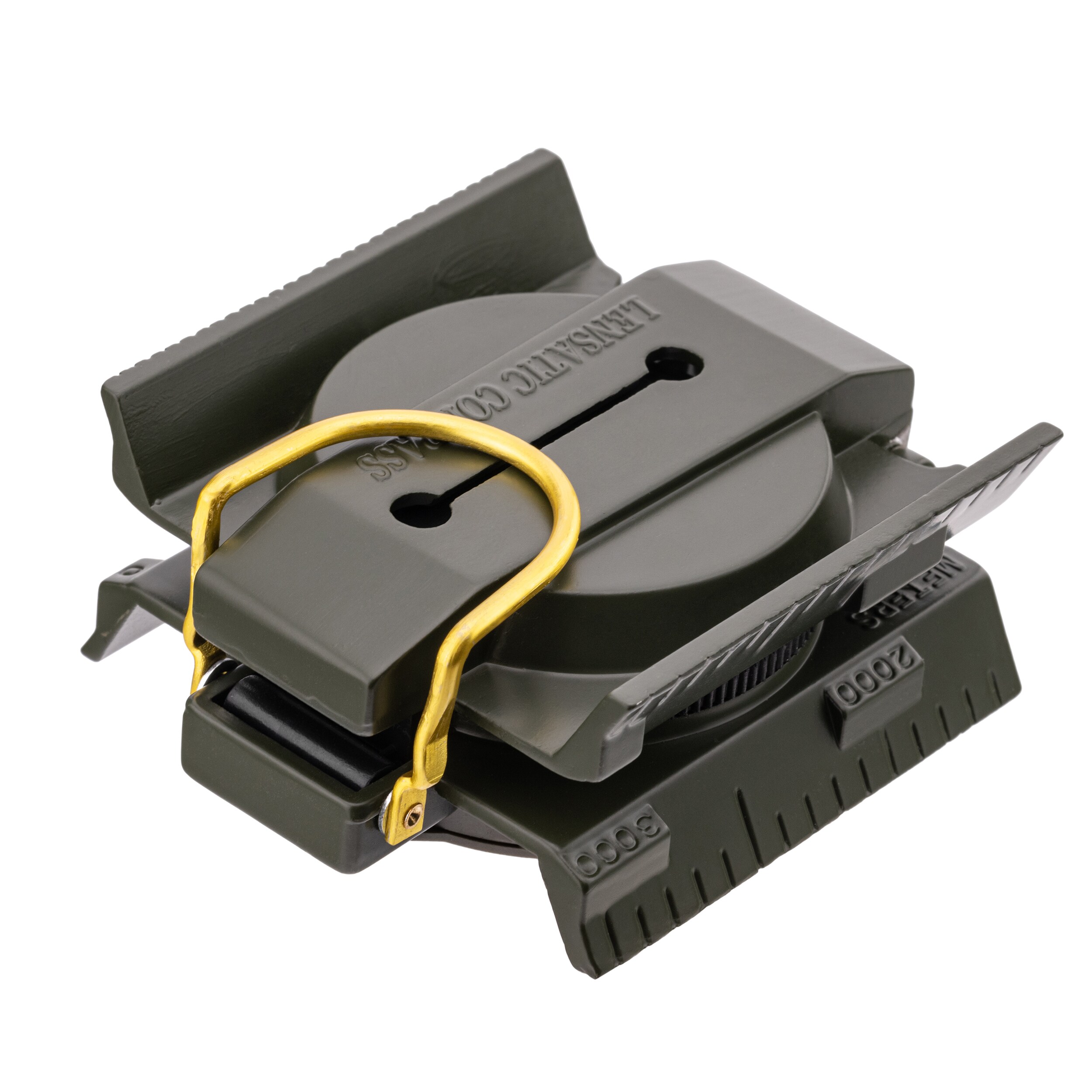 Busolă Mil-Tec US Metal cu iluminare - Olive