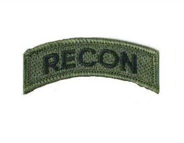 Patch - emblemă Fostex Recon - Verde OD