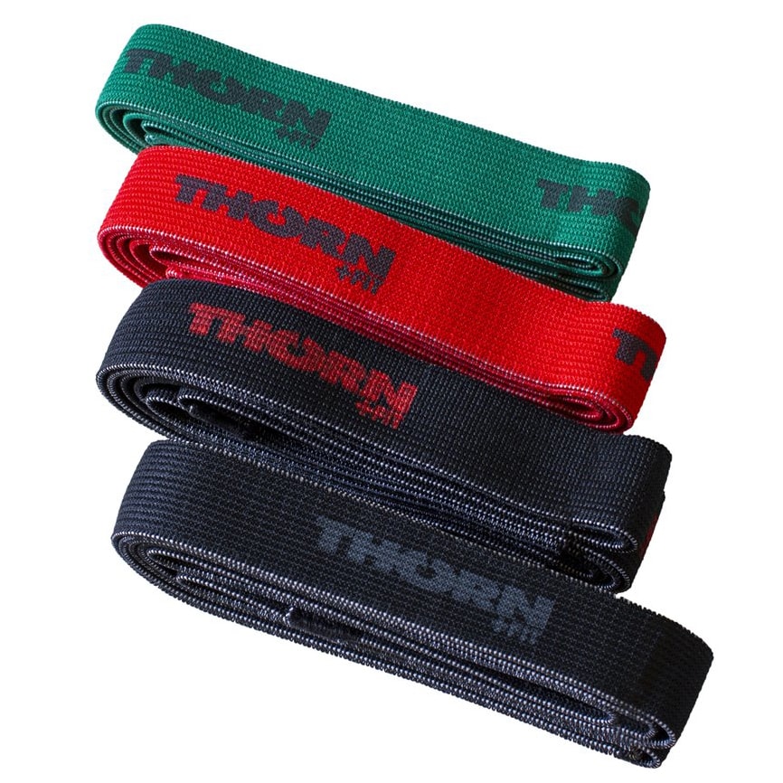 Benzi elastice pentru exerciții Thorn+Fit SuperBand Textile Set