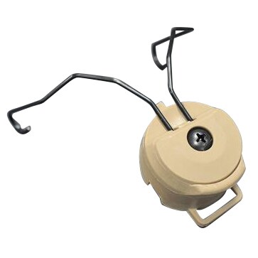 Adaptor pentru protecție auditivă FMA MSA - Dark Earth