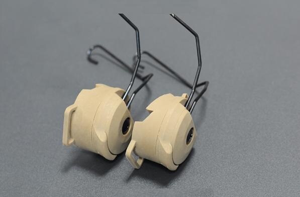 Adaptor pentru protecție auditivă FMA MSA - Dark Earth