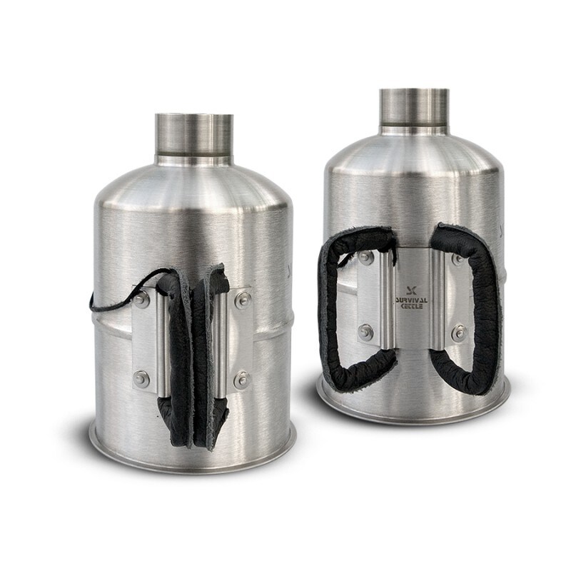 Ceainic turistic Survival Kettle Silver Steel - 1,2l