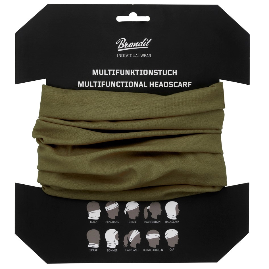 Eșarfă multifuncțională Brandit - Olive