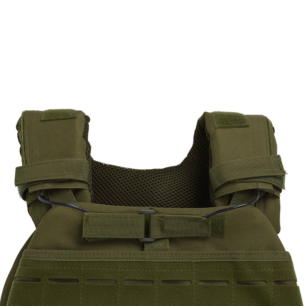Vestă cu greutăți Thorn+Fit Tactic 20 lb / 9,3 kg - Army Green
