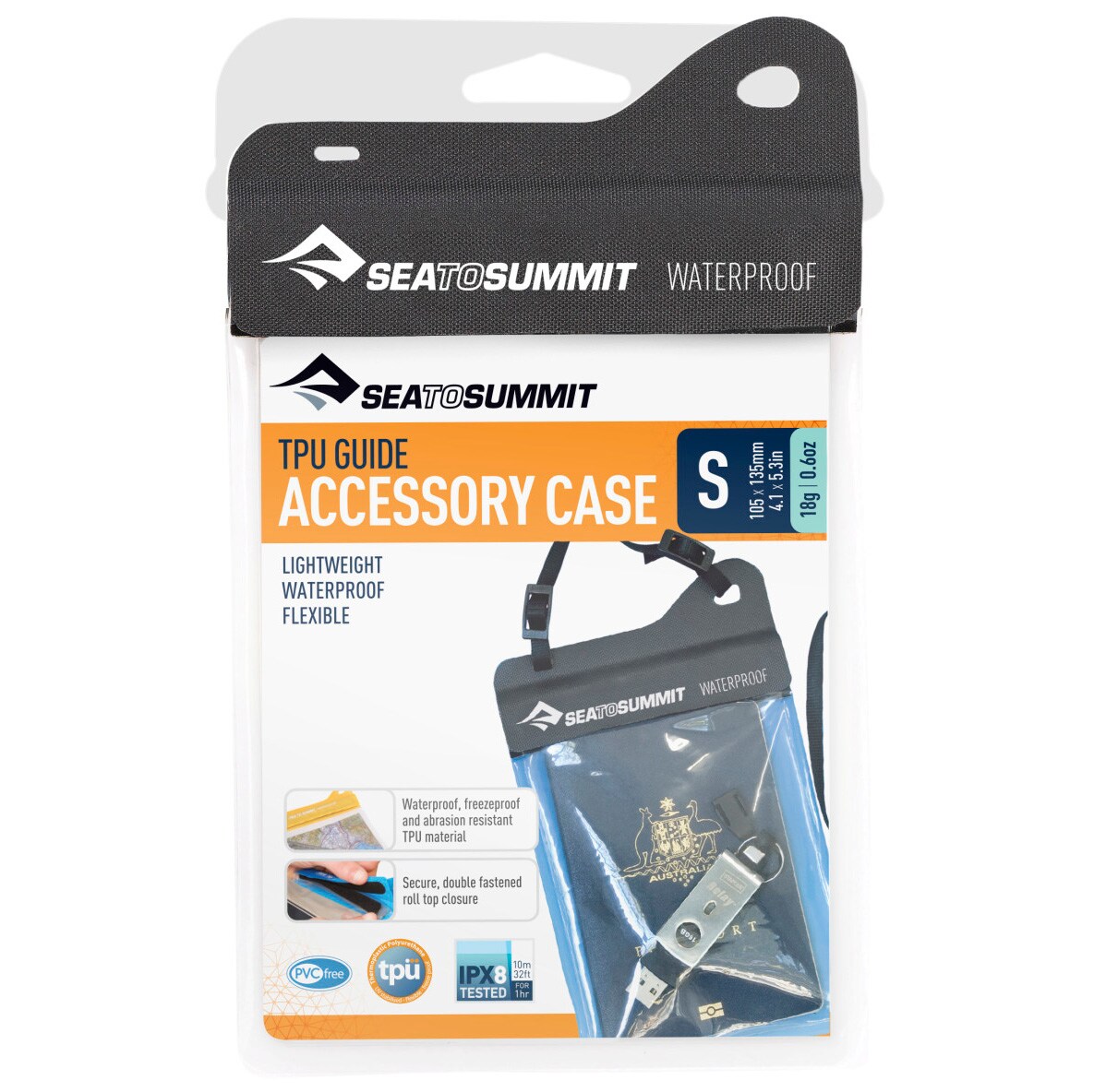 Husă rezistentă la apă Sea To Summit TPU Guide Accessory Case Small - Black