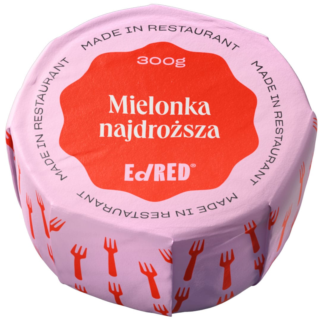 Conservă alimentară Ed Red - Carne tocată în suc propriu 300 g