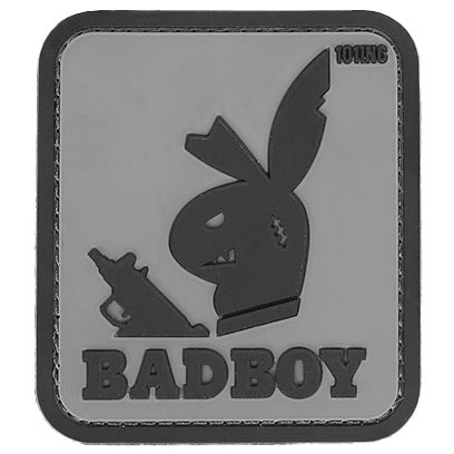 Patch - emblemă 101 Inc. 3D PVC Badboy - Gray