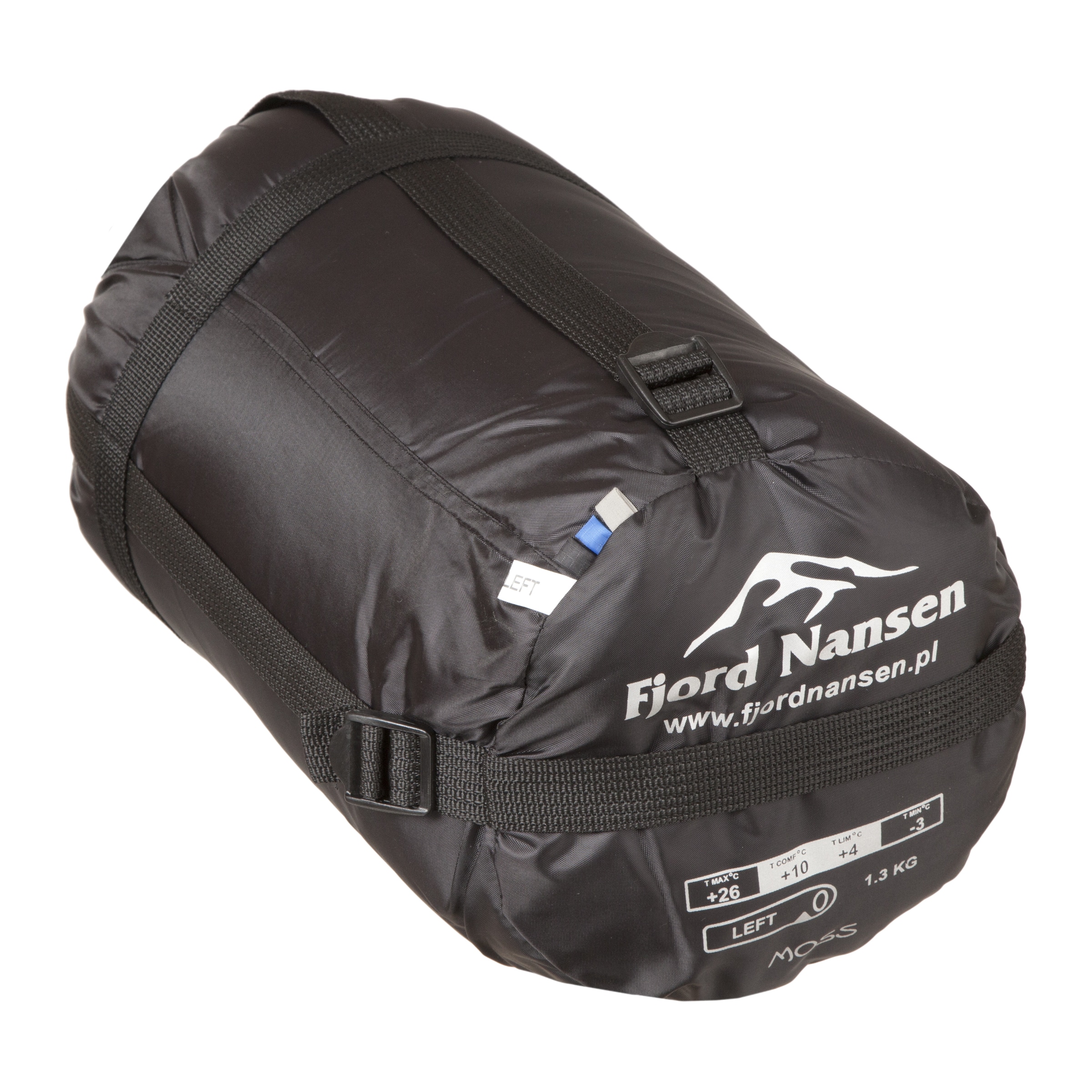 Sac de dormit Fjord Nansen Moss Sapphire - Stâng