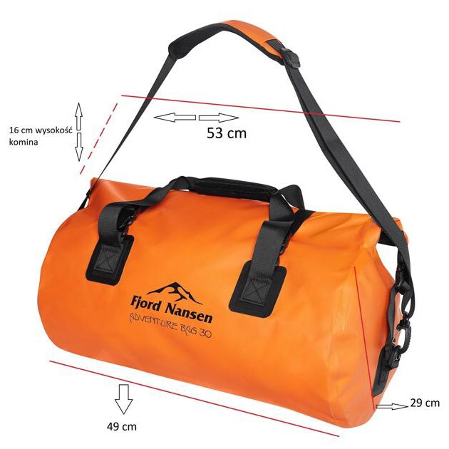 Geantă impermeabilă Fjord Nansen Adventure Bag 30 l