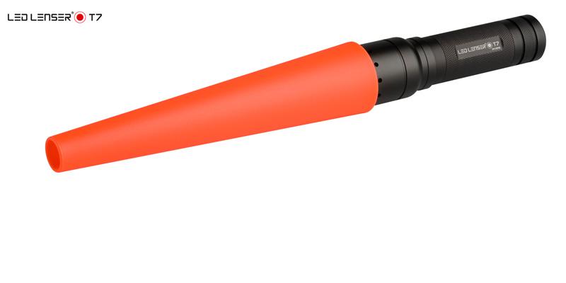 Con difuzor de semnalizare Ledlenser