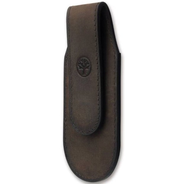 Etui Boker Magnetic Leather Pouch Small - Brown