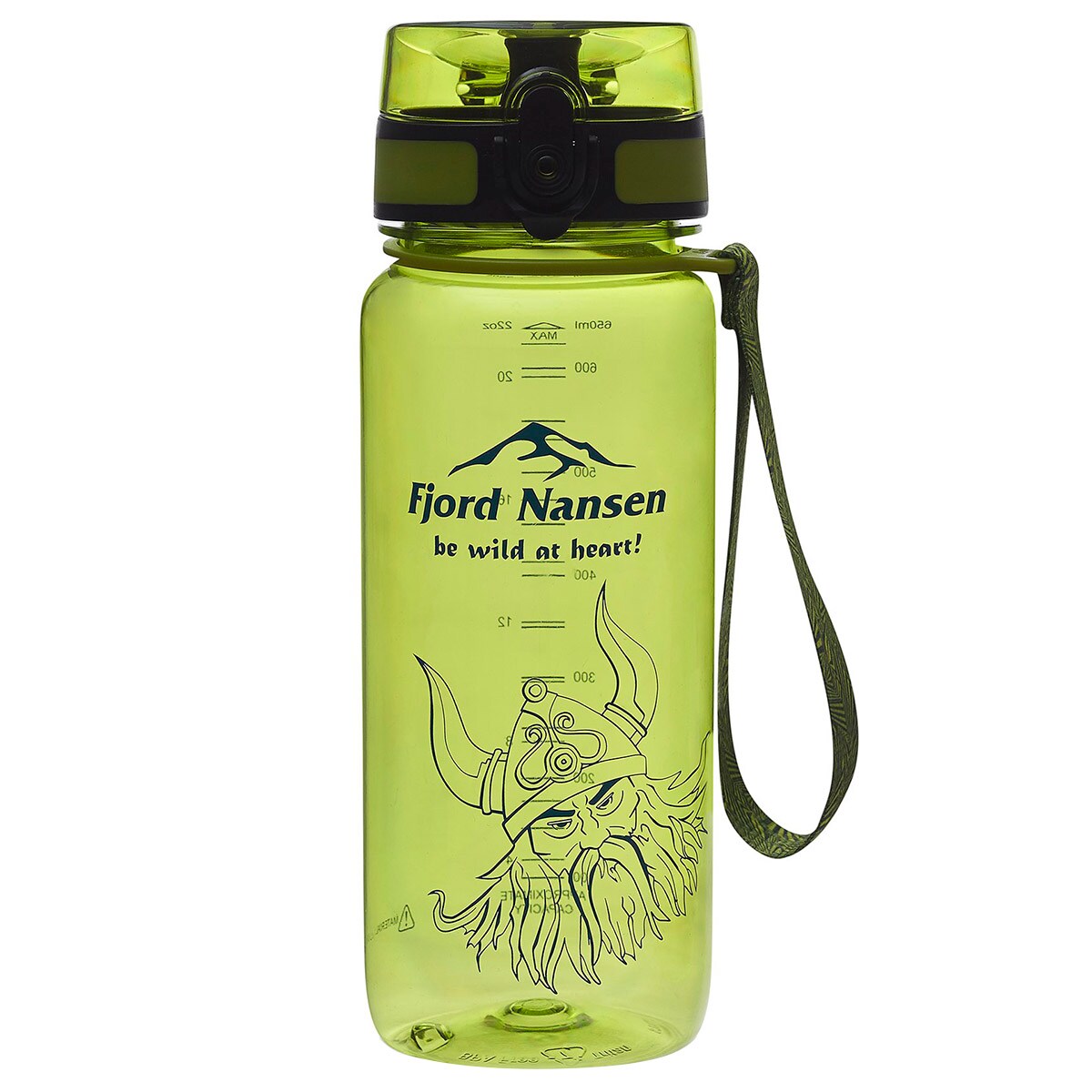 Sticlă Fjord Nansen Tritan Bottle 0,65 l - Yellow