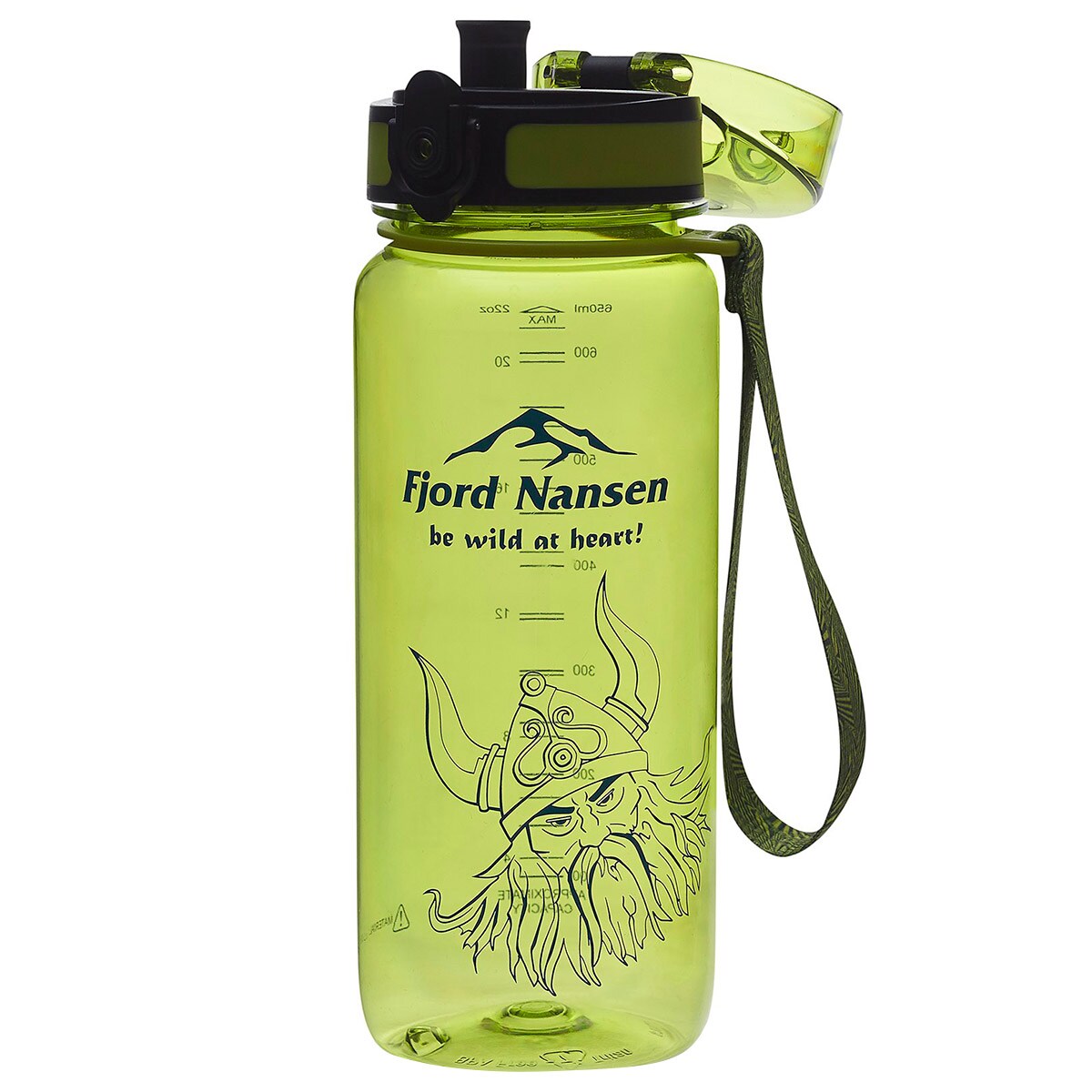 Sticlă Fjord Nansen Tritan Bottle 0,65 l - Yellow